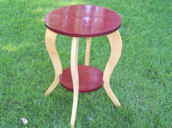 purpleheart table