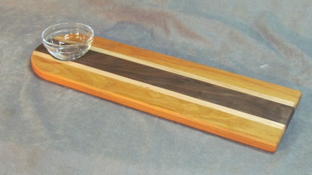 Cherry Bread Dipping Tray