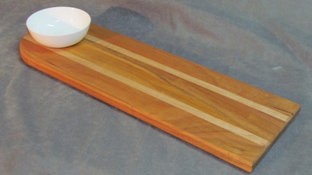 Cherry Maple Bread Dipping Tray