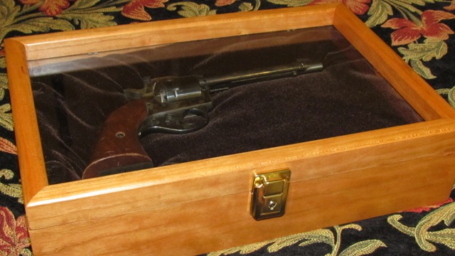 Cherry Pistol Shadow Box
