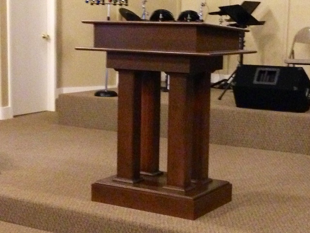 Pulpit from the Right