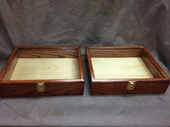 Oak Shadow Box