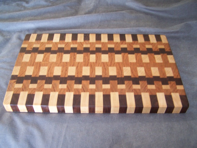 Walnut Cherry Maple Cutting Board
